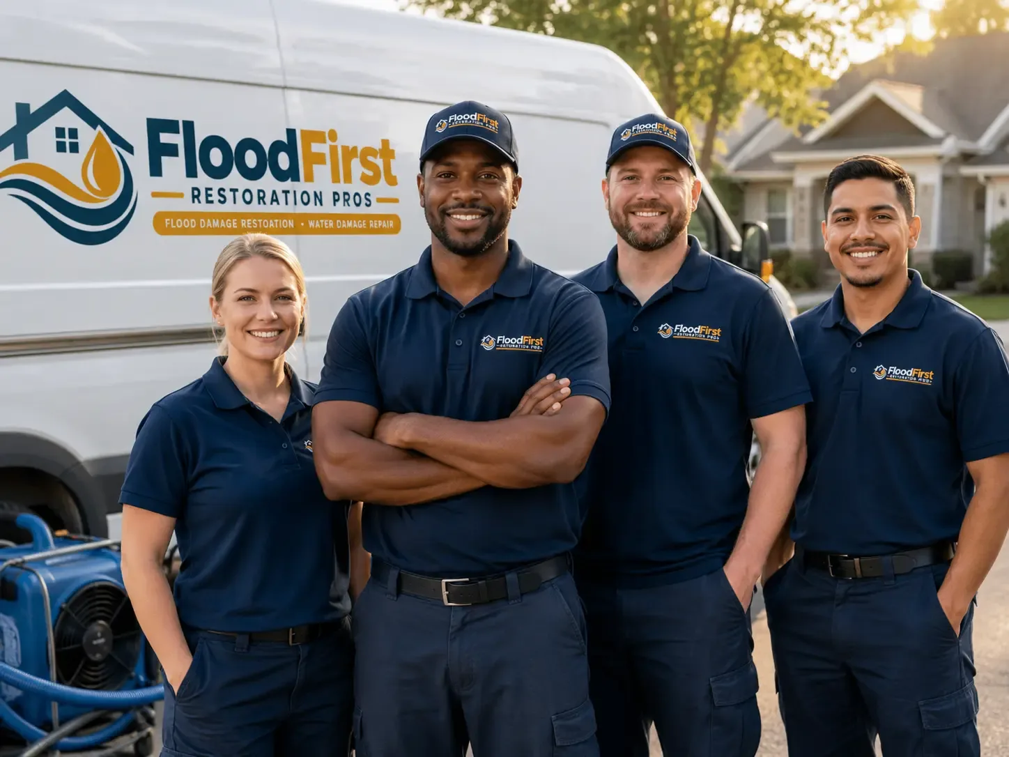 Flood Damage Restoration company in East Fultonham, OH